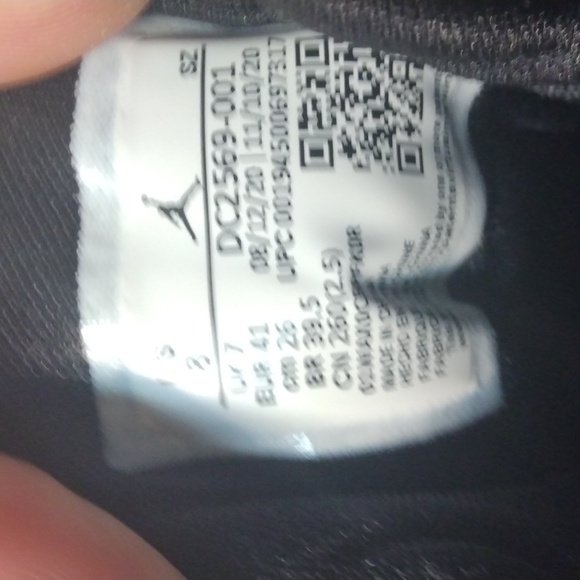 EUC JORDAN FLIGHT 45 HIGH BRED SIZE 8 - Picture 9 of 9